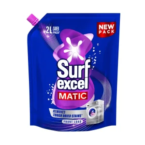 Surf Excel Matic Front Load Detergent Liquid Refill | Tough Dried Stain Removal